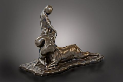 la corrida - Sculpture - jean louis gautherin