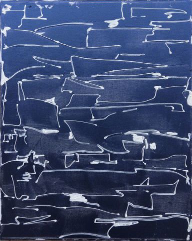 Autour du bleu - Peinture - NIA Autour du bleu - Peinture - NIA