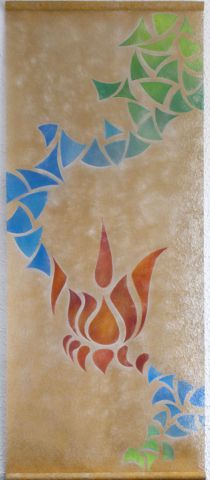 LOTUS - Peinture - FREDERIC DIDILLON LOTUS - Peinture - FREDERIC DIDILLON