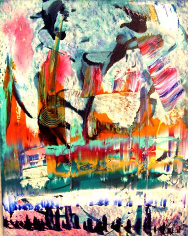 ARCHANGE - Peinture - Elle Bory ARCHANGE - Peinture - Elle Bory