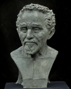 Sculpture de Patrick BERTHAUD: Pierre rabhi