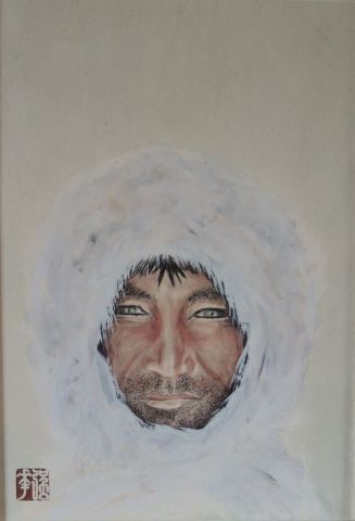 Inuit - Peinture - gwendoline yinxing