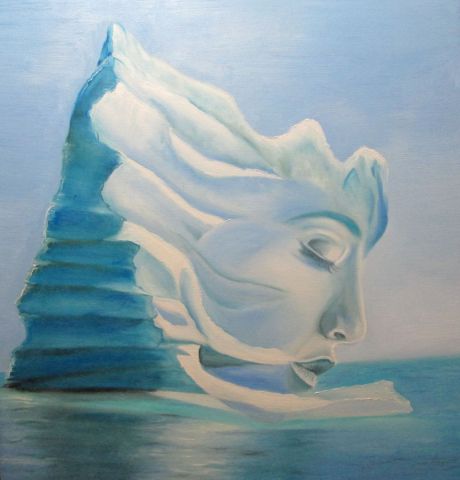 Iceberg - Peinture - ALIX