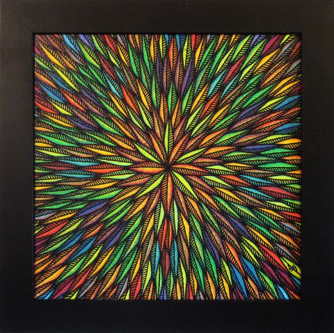 Festif - Peinture - Jonathan Pradillon Festif - Peinture - Jonathan Pradillon