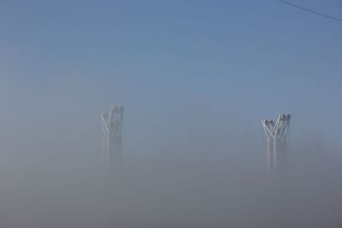 L'artiste domi roca - pont suspendu,  L'artiste domi roca - pont suspendu,