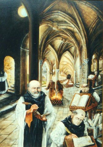 L'artiste Jacques MONCHO - Le scriptorium