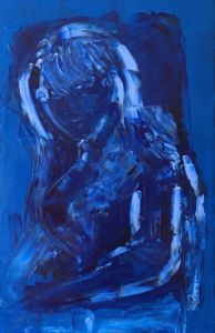 Voir cette oeuvre de LEPRIN: BLUE WOMAN