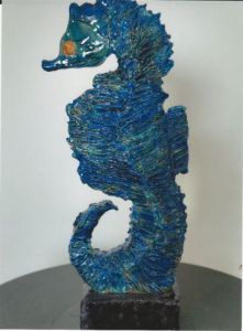 Sculpture de fred: hippocampe