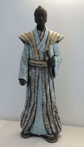 samourai - Sculpture - SANDRINE MESNIL