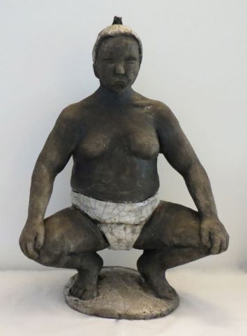 sumo - Sculpture - SANDRINE MESNIL