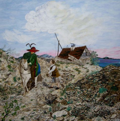 Frère Loustic - Peinture - Gerard Grallie Frère Loustic - Peinture - Gerard Grallie