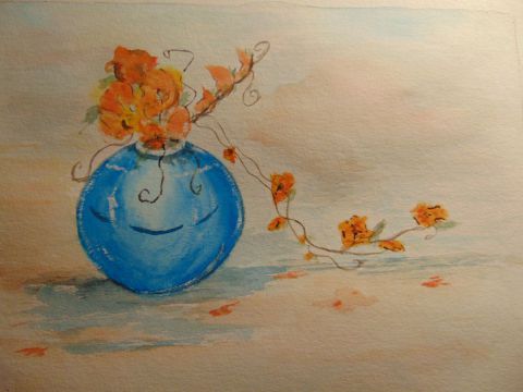 Peinture : ASIA - aquarellise Peinture : ASIA - aquarellise