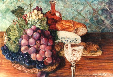 L'artiste Jacques MONCHO - Du pain des raisins