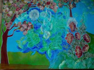 Voir cette oeuvre de Denise GUILHAUMON: Fleur bleue
