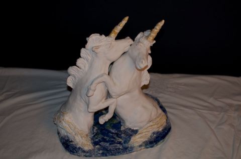 Licornes - Sculpture - Mireille ULLA