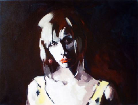 Jeune Fille à la perle - Peinture - patdumez Jeune Fille à la perle - Peinture - patdumez