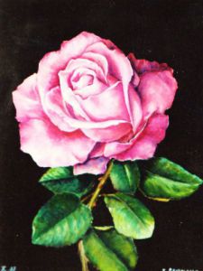 Voir le détail de cette oeuvre: Une rose pour...Jacqueline
