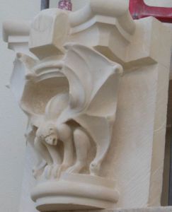Sculpture de chris: chapiteau