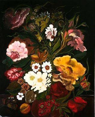 L'artiste Irene de Castel - Bouquet Papillon