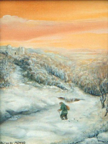 L'artiste Jacques MONCHO - l'hiver