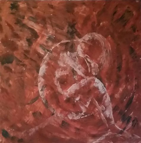 Le cocon de la Vie - Peinture - DIMEGLIO Le cocon de la Vie - Peinture - DIMEGLIO