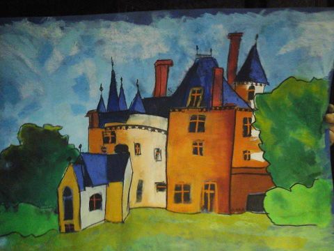 chateau de perennou - Peinture - KARA