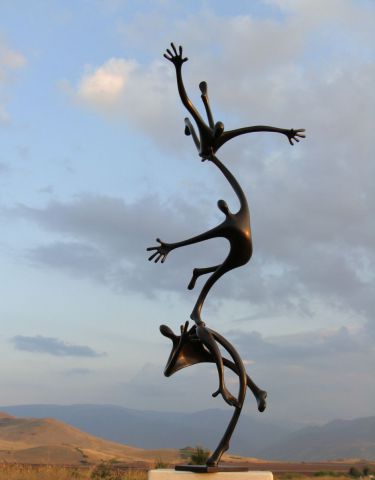 Attempt to fly - Sculpture - Plamenart