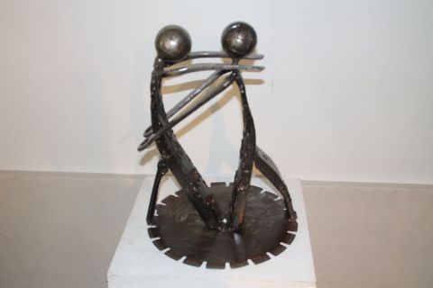 LES DANSEURS DE JAVA - Sculpture - Roland GOURDON