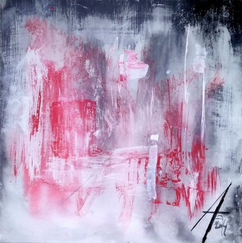 brume - Peinture - Emmanuelle Aste