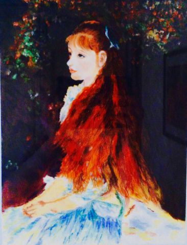 Copie de Renoir. - Peinture - LUCIE