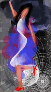 Voir cette oeuvre de Jacky Patin: Flamenco...