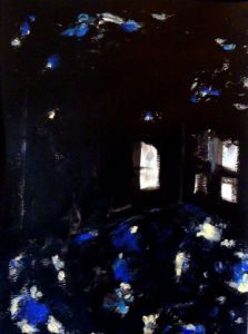 Peinture de Pierre-yves BELTRAN: la pièce vide