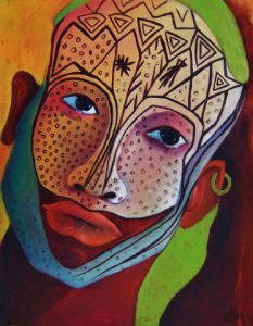 Oeuvre de Marie-Pierre JAN: L'affricain