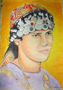 Voir cette oeuvre de derkaoui: femme berbere