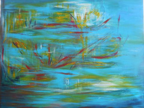 Reflets I - Peinture - Solizen Reflets I - Peinture - Solizen