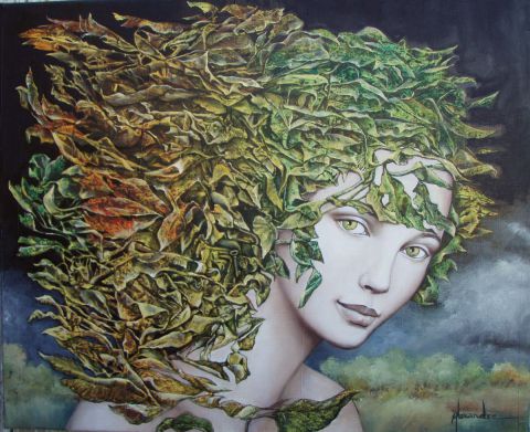 L'artiste ALEXANDRE - feuilles à feuilles