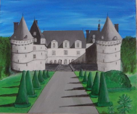 chateau de mesnières - Peinture - tom