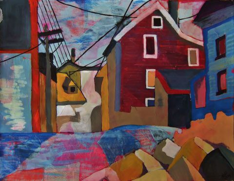 L'artiste Marie-Pierre JAN - Ma rue L'artiste Marie-Pierre JAN - Ma rue