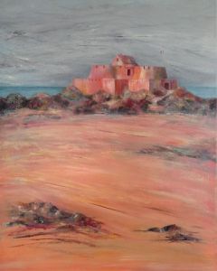 Peinture de Meryl QUIGUER: East wind at The Fort