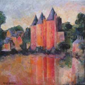 Peinture de Meryl QUIGUER: Chateau de Josselin