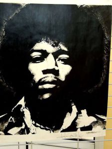Voir cette oeuvre de wilfried forgues : Jimi Hendrix