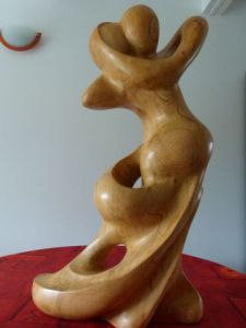 Sculpture de joelle couderc: Tango