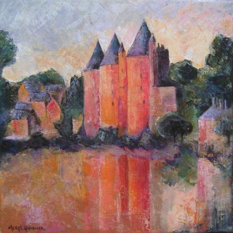 Chateau de Josselin - Peinture - Meryl QUIGUER