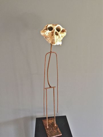 australopithèque N°8 - Sculpture - Breval