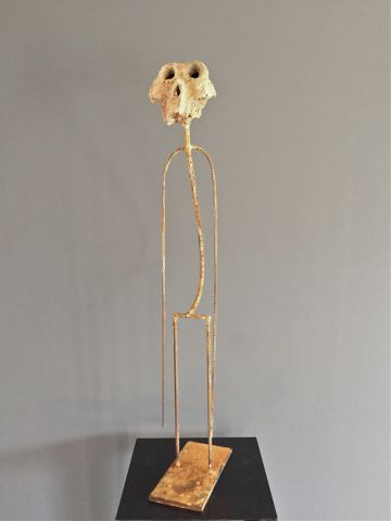 australopithèque N°9 - Sculpture - Breval