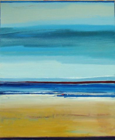 Entre terre et mer 7 - Peinture - PATRICIA LE BERRE Entre terre et mer 7 - Peinture - PATRICIA LE BERRE