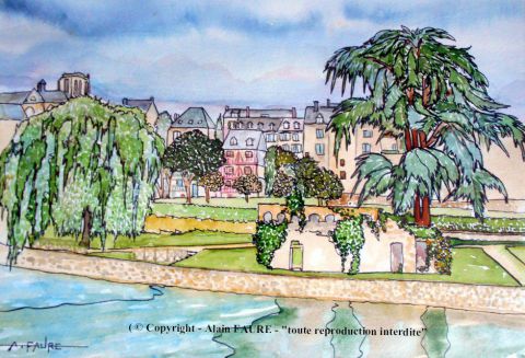 L'artiste ALAIN FAURE - BORDS DE SARTHE L'artiste ALAIN FAURE - BORDS DE SARTHE