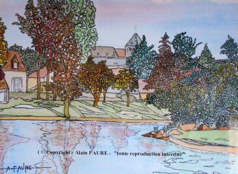 L'artiste ALAIN FAURE - JARDINS D'EAU L'artiste ALAIN FAURE - JARDINS D'EAU