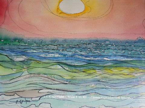 L'artiste ALAIN FAURE - SOLEIL BLANC L'artiste ALAIN FAURE - SOLEIL BLANC