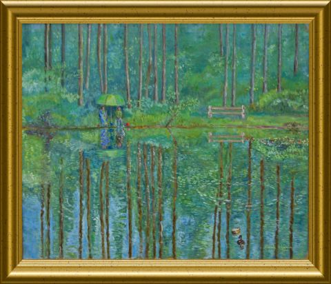 Arleux-Miroir d'eau ! - Peinture - Claude CHAPOIX Arleux-Miroir d'eau ! - Peinture - Claude CHAPOIX